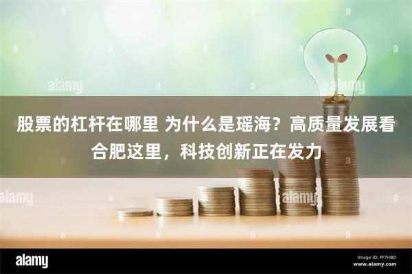 股票的杠杆在哪里 为什么是瑶海？高质量发展看合肥这里，科技创新正在发力